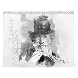 Classical Composers Calendar Kalender