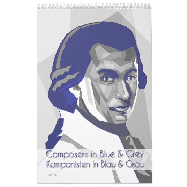 Classical Composers Calendar/Komponisten Kalender (Titelbild)
