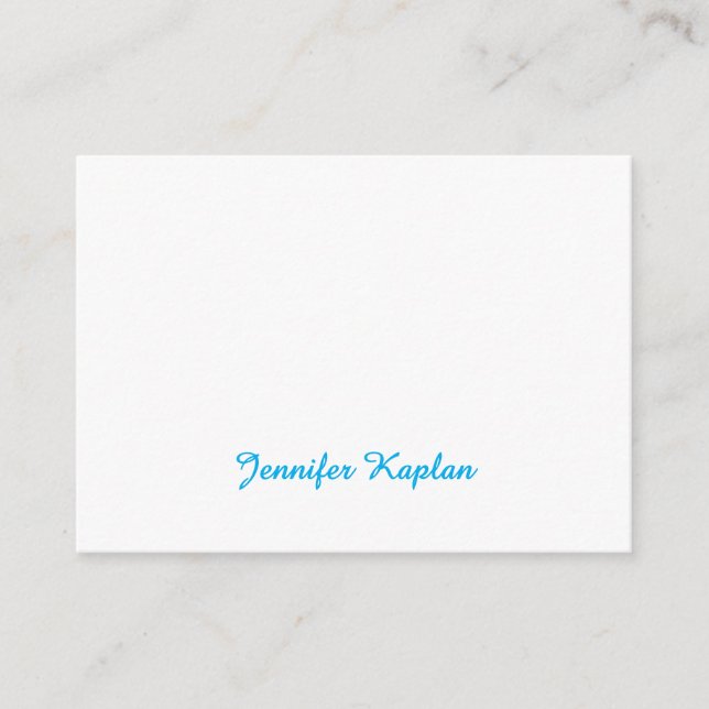 Classical Handwriting Minimalist Professional Begleitkarte (Vorderseite)