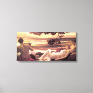 Classical Idyll (von Frederic Leighton) Leinwanddruck