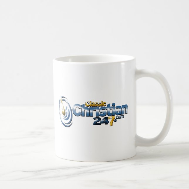 ClassicChristian247.com-Tasse Kaffeetasse (Rechts)