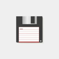 Classique 3,5" notes de post-it à disque souple