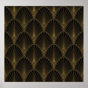 Classique Art Déco Motif sans faille. Styli géomét