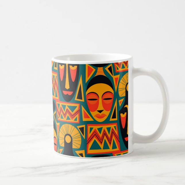 Classique du café africain Mug (Droite)