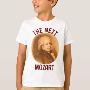 Classique Mozart mignon Musique Moderne T-shirt Lo