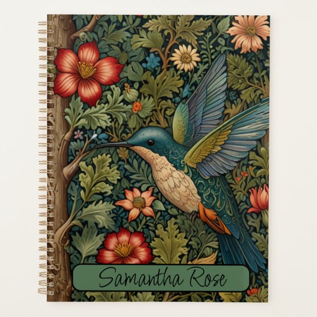 Classique vintage colibri art bohème chic (Devant)