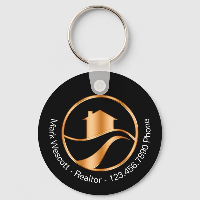 Classiy House Realtor Promotional Keychains Schlüsselanhänger (Vorderseite)