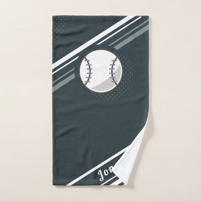Classy Baseball Trainer Geschenk Personalisiert Handtuch (Handtuch)