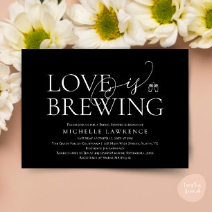 Classy Beer Party Brautparty, Liebe Braut Einladung