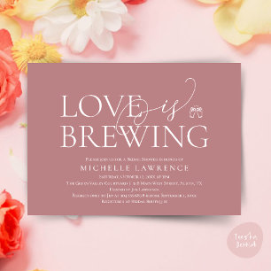 Classy Beer Party Brautparty, Liebe Braut Einladung