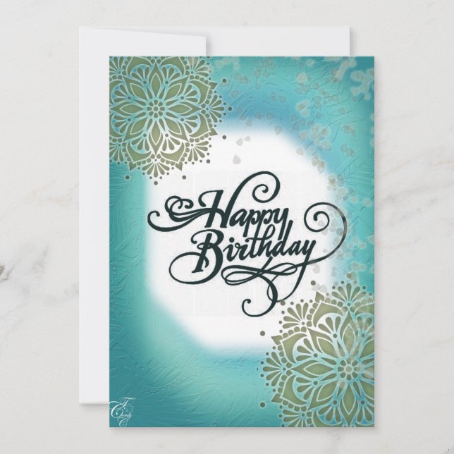 Classy Birthday Card Feiertagskarte (Vorderseite)