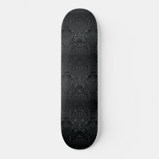 CLASSY BLACK BAROQUE WAPPEN SKATEBOARD
