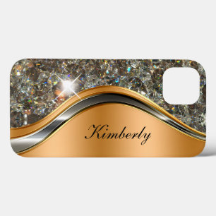 Classy Bling Monogram Glitzy Case-Mate iPhone Hülle