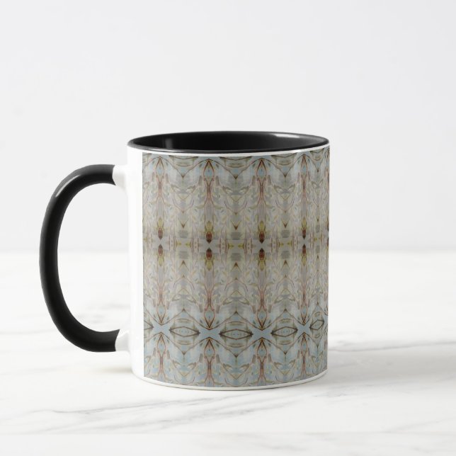 Classy Blue Gray Tasse (Links)
