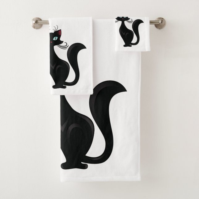 "Classy Cat" Handtücher Set (Insitu)