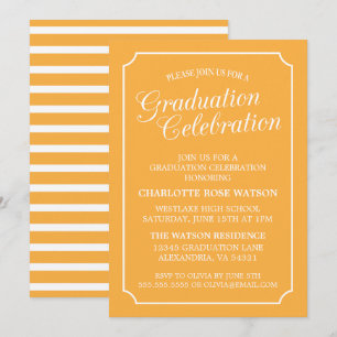 CLASSY CHIC ELEGANT GRADUTY INVITATION PARTI