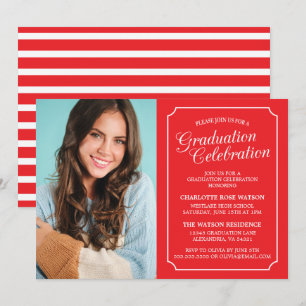 CLASSY CHIC ELEGANT GRADUTY INVITATION PARTI