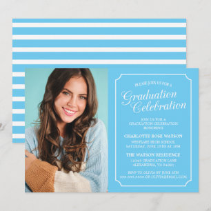 CLASSY CHIC ELEGANT GRADUTY INVITATION PARTI