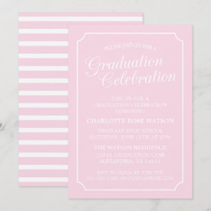 CLASSY CHIC ELEGANT GRADUTY INVITATION PARTI