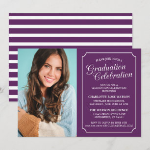 CLASSY CHIC ELEGANT GRADUTY INVITATION PARTI