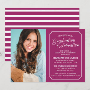 CLASSY CHIC ELEGANT GRADUTY INVITATION PARTI