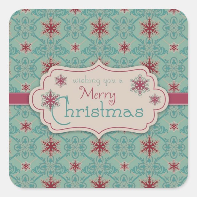 Classy Christmas Sticker (Vorderseite)