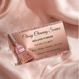 Classy Cleaning Services Visitenkarte