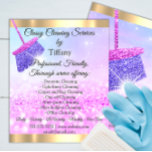 Classy Clearing Service House Behaltend rosa Zimme Flyer<br><div class="desc">In der lebendigen Branche der Zuhause-Pflege zeichnet sich das "Classy Cleaning Service House Behaltend Pink Maid Flyer" durch Professionalität und Anziehungskraft aus. Dieser Flyer ist mit einer sanften rosa Farbtöne gestaltet und mit der Silhouette eines Zimmermädchens geschmückt. Er ist nicht nur darauf ausgelegt, das Auge zu erfassen, sondern auch potenzielle...</div>