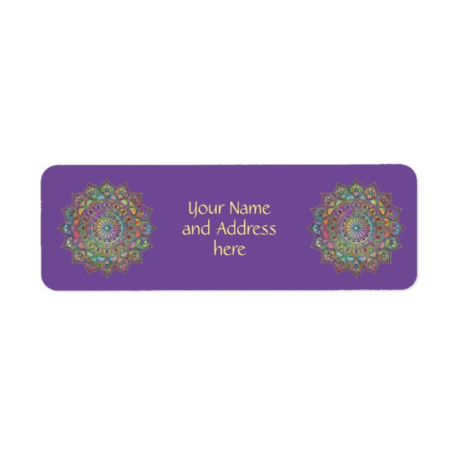 Classy Colorful Mandala India Style 1 (Vorne)