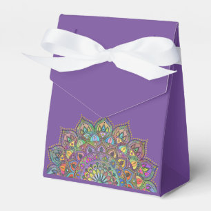 Classy Colorful Mandala India Style 1 Geschenkschachtel