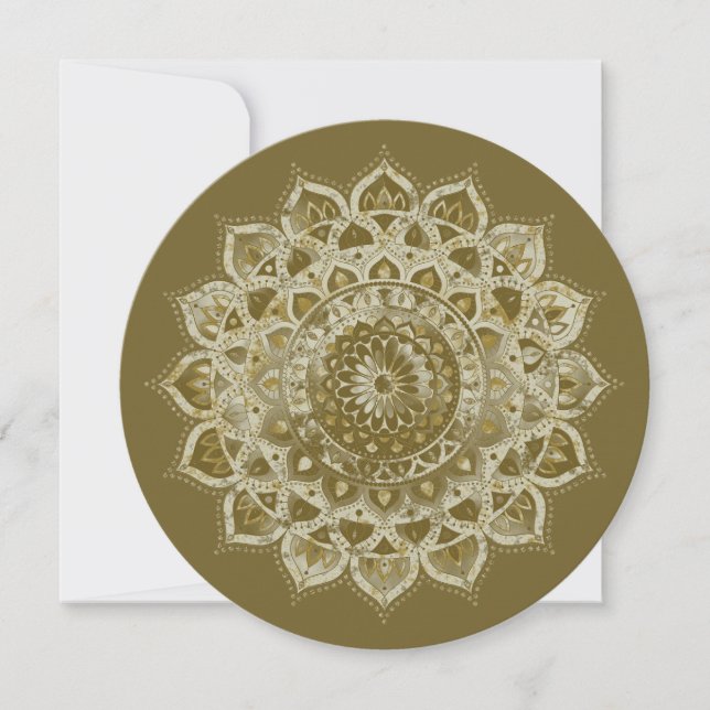 Classy Colorful Mandala India Style 4 (Vorderseite)