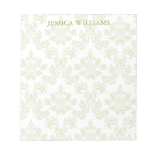 Classy Damask Notizblock