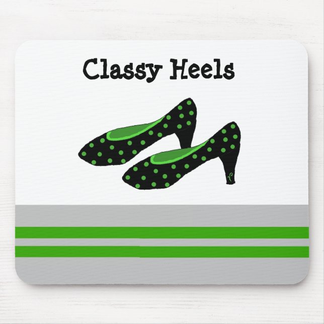 Classy Designer-Heels Mousepad (Vorne)