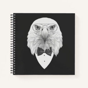 Classy Eagle Portrait Notizbuch