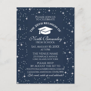 Classy, Elegant School Reunion Design Invitation