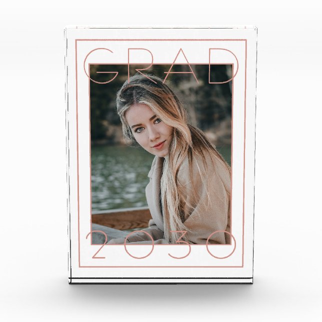 Classy Foto Personalisiert Glückwunsch Graduate (Vorderseite)