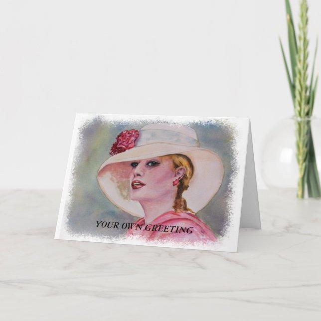 CLASSY GARDEN PARTY CARTES D'ACCUEIL PERSONNALISAB (Devant)