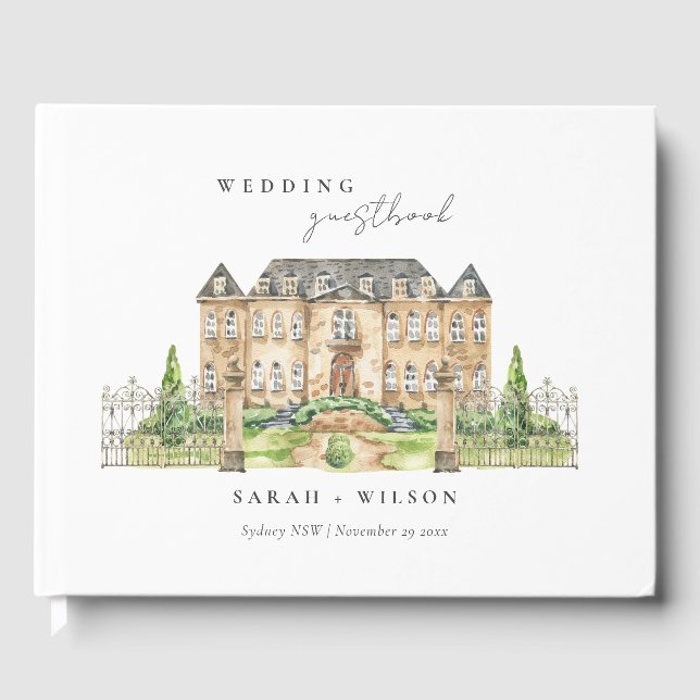 Classy Garden Schloss Schloss Schloss Montebello Gästebuch (Vorderseite)
