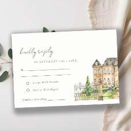 Classy Garden Schloss Schloss Schloss Montebello RSVP Karte