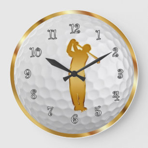 Classy Gold Acrylic Wall-Uhren Große Wanduhr