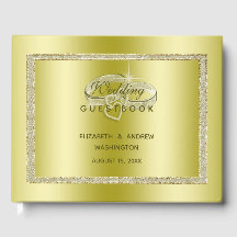 Classy Gold Glitzer & Wedding Rings