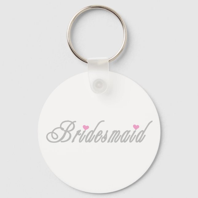 Classy Grays Bridesmaid Schlüsselanhänger (Vorderseite)