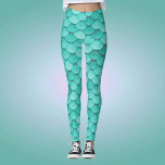 Classy Halloween Kostüm Mermaid Scales Muster Leggings<br><div class="desc">Dieses lustige,  neuartige Mermaid-Skalen-Muster-Design ist großartig für ein Halloween-Kostüm. Das moderne Design kann auch als Geschenk für einen Geburtstag,  Geburtstag,  Muttertag oder jeden Anlass gegeben werden.</div>