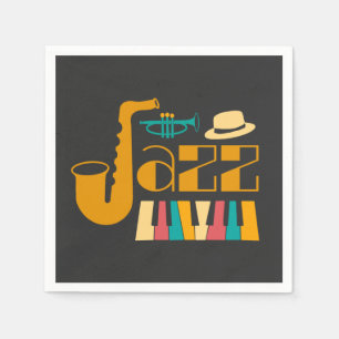 Classy Jazz Soul Serviette