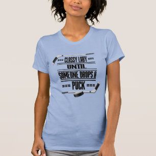 Classy Lady Hockey Spaß T-Shirt