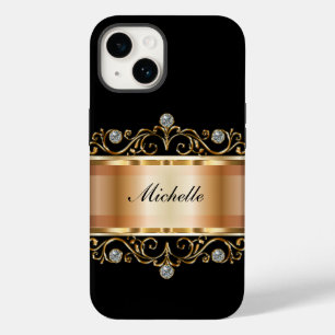 Classy Ladys Monogram Bling Case-Mate iPhone Case