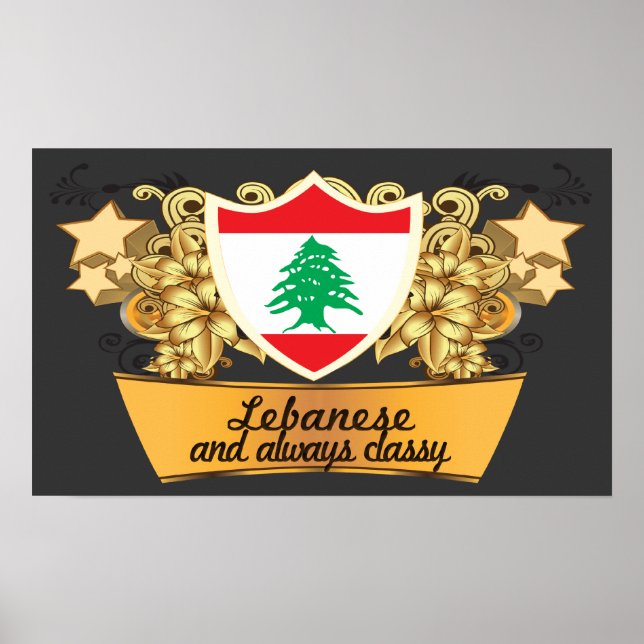 Classy Libanese Poster (Vorne)