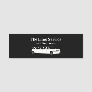 Classy Limo Fahrer Chauffeur Namensschilder Namensschild