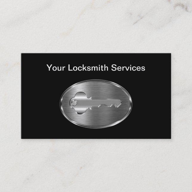 Classy Locksmith Visitenkarte (Vorderseite)