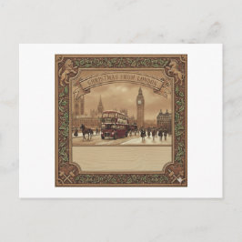 Classy London PostCards BigBen Postkarte